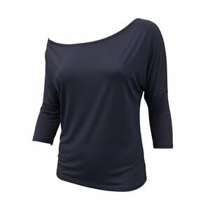 New with tags M Navy Blue Ouges Blouse